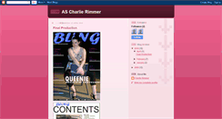 Desktop Screenshot of charlierimmer.blogspot.com