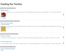 Tablet Screenshot of feedingourfamilies.blogspot.com
