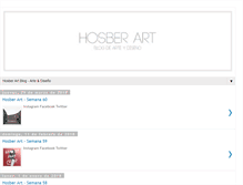 Tablet Screenshot of hosberart.blogspot.com