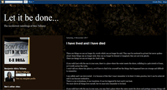 Desktop Screenshot of let-it-be-done.blogspot.com