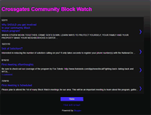 Tablet Screenshot of crossgatesbw.blogspot.com