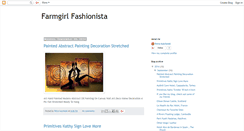 Desktop Screenshot of farmgirlfashionista.blogspot.com