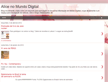 Tablet Screenshot of alicenomundodigital.blogspot.com