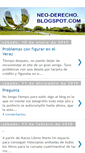 Mobile Screenshot of neo-derecho.blogspot.com