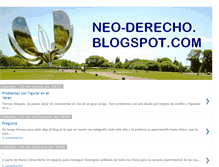 Tablet Screenshot of neo-derecho.blogspot.com