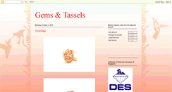 Desktop Screenshot of gemsntassels.blogspot.com