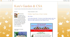 Desktop Screenshot of katesgarden-csa.blogspot.com