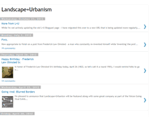 Tablet Screenshot of landscapeandurbanism.blogspot.com