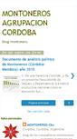 Mobile Screenshot of agrupacion-montoneros-cordoba.blogspot.com