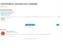 Tablet Screenshot of agrupacion-montoneros-cordoba.blogspot.com