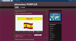 Desktop Screenshot of abmorpurples.blogspot.com