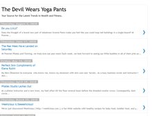 Tablet Screenshot of devilwearsyogapants.blogspot.com