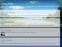 Tablet Screenshot of greasyriderbook.blogspot.com