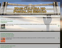 Tablet Screenshot of maisculturanoportaldosertao.blogspot.com