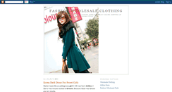 Desktop Screenshot of fashionwholesaleclothing.blogspot.com