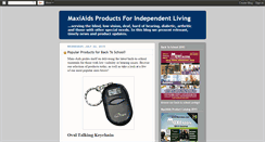 Desktop Screenshot of maxiaids.blogspot.com