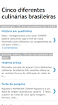 Mobile Screenshot of cincodiferentesculinariasbrasileiras.blogspot.com