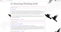 Desktop Screenshot of esrunsnthinx.blogspot.com