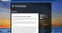 Desktop Screenshot of elchristian10.blogspot.com