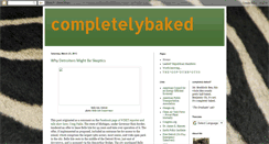 Desktop Screenshot of completelybaked.blogspot.com