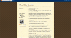 Desktop Screenshot of dirtyfilthylaundry.blogspot.com