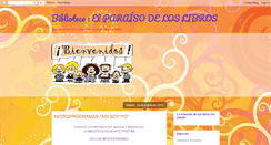 Desktop Screenshot of biblioteca19de7.blogspot.com