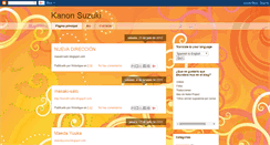 Desktop Screenshot of kanonsuzuki.blogspot.com