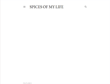 Tablet Screenshot of mpr-spicesofmylife.blogspot.com