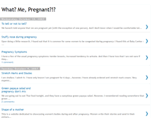 Tablet Screenshot of 411pregnancy.blogspot.com