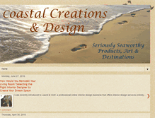 Tablet Screenshot of coastaldesign.blogspot.com