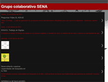 Tablet Screenshot of grupocolaborativosena5.blogspot.com