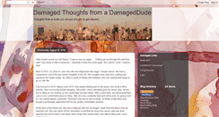 Desktop Screenshot of damageddude.blogspot.com