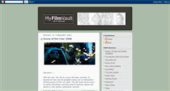 Desktop Screenshot of myfilmvault.blogspot.com