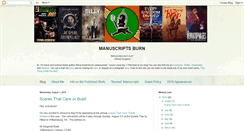 Desktop Screenshot of manuscriptsburn.blogspot.com