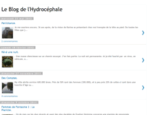 Tablet Screenshot of leblogdelhydrocephale.blogspot.com