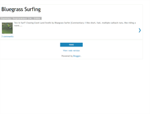 Tablet Screenshot of bluegrasssurf.blogspot.com