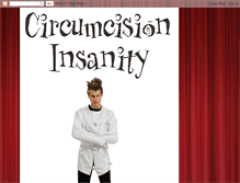 Tablet Screenshot of circumcisioninsanity.blogspot.com