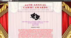 Desktop Screenshot of cammiawards.blogspot.com