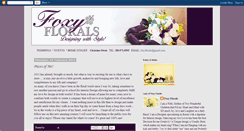 Desktop Screenshot of foxyflorals.blogspot.com