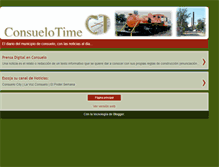 Tablet Screenshot of consuelotimenoticias.blogspot.com