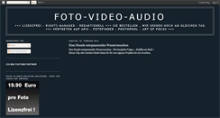 Desktop Screenshot of foto-video-audio.blogspot.com