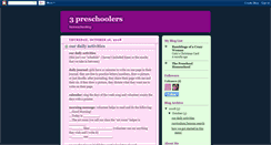 Desktop Screenshot of homeschooling3preschoolers.blogspot.com