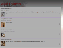 Tablet Screenshot of designhandverk.blogspot.com