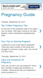 Mobile Screenshot of pregnancyguide.blogspot.com
