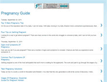 Tablet Screenshot of pregnancyguide.blogspot.com