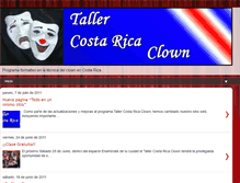 Tablet Screenshot of costaricaclown.blogspot.com