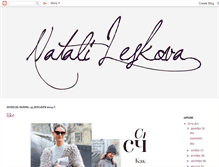 Tablet Screenshot of leskova-natali.blogspot.com