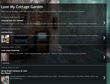 Tablet Screenshot of lovemycottagegarden.blogspot.com