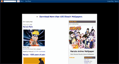 Desktop Screenshot of anime-wallpaper.blogspot.com
