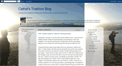 Desktop Screenshot of cathalstriathlonblog.blogspot.com